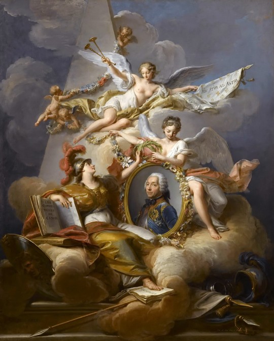 Charles Louis Auguste Fouquet de Belle-Isle (1684-1761) von Jean Valade