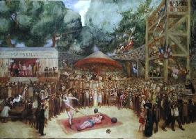 The Fair at Saint-Cloud c.1920