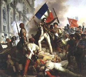 Fighting at the Hotel de Ville, 28th July 1830 1833