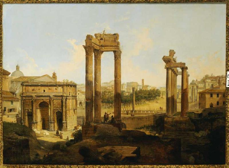 Das Forum Romanum. von Jean Victor Louis Faure