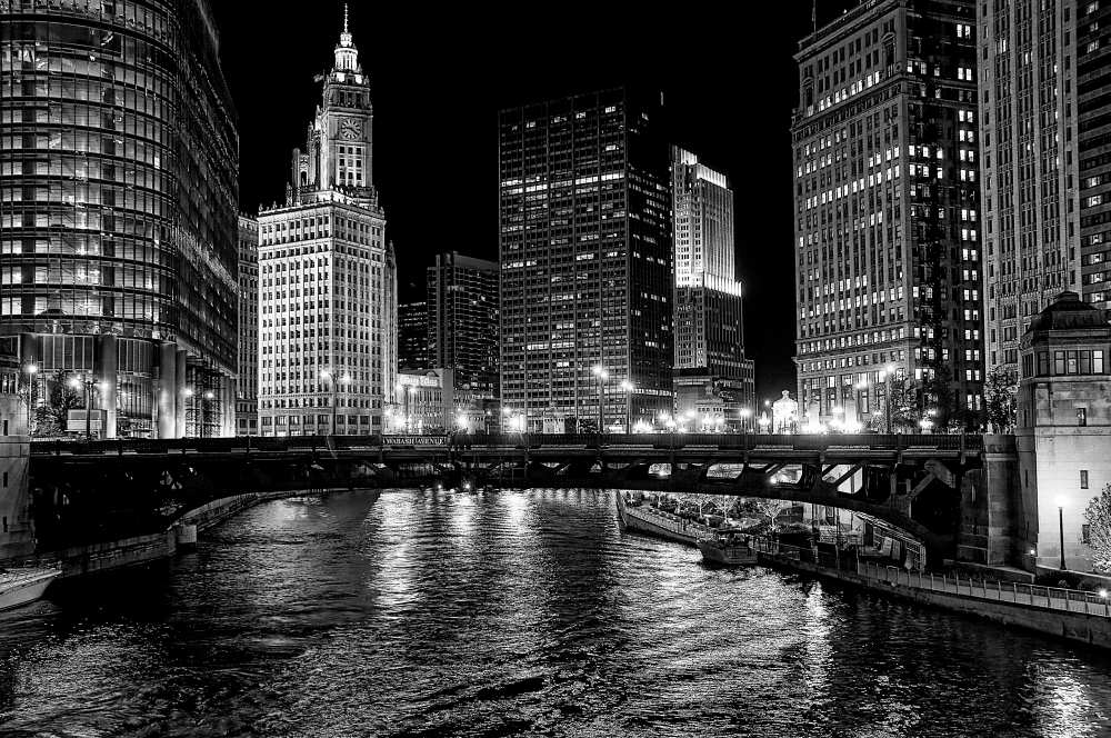 Chicago River von Jeff Lewis