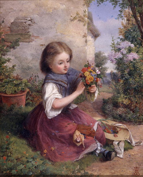 The Posy, c.1880 (oil on panel)  von Jessica Hayllar