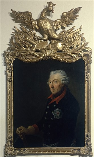 Frederick II of Prussia von J.H.C. Franke