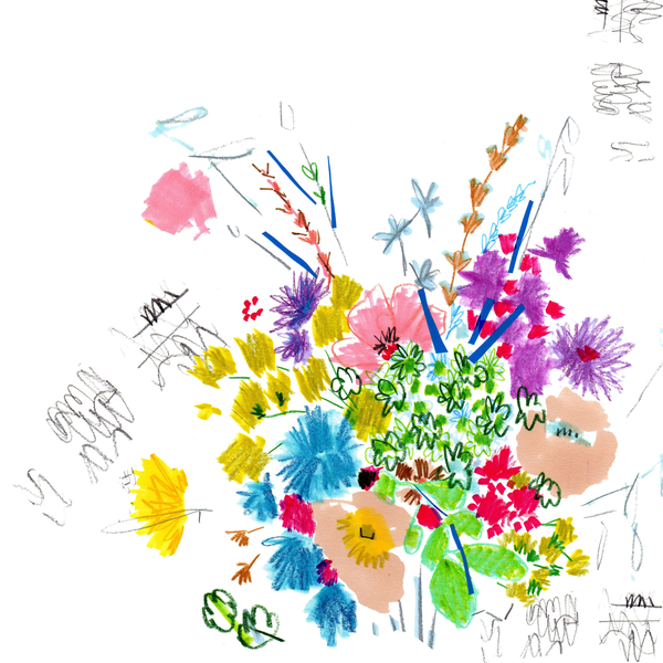 Floral Sketch von Jo Chambers