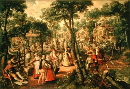 Country Celebration von Joachim Beuckelaer or Bueckelaer