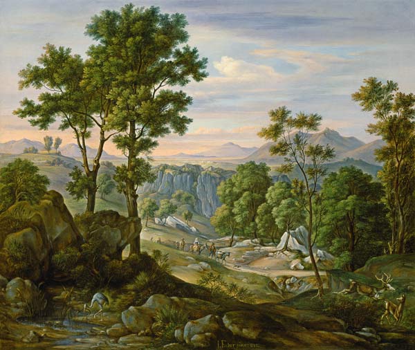 Italian Landscape von Joachim Faber