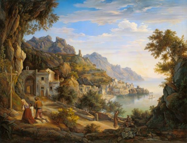 At the Gulf of Salerno 1826