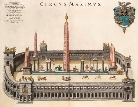 Der Circus Maximus (Aus: Atlas Van Loon) 1663
