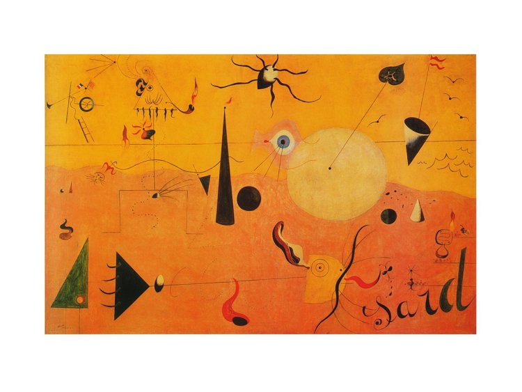 Paysage Catalan  - (JM-296) von Joan Miró