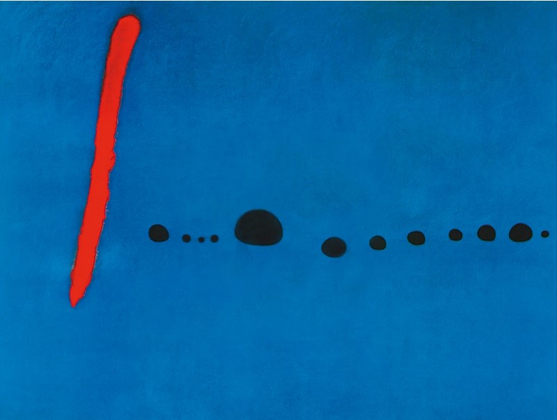 Blue II, 4-3-61  - (JM-276) von Joan Miró