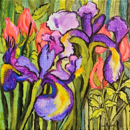 Irises and Roses 2017