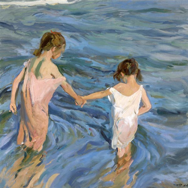 Children in the Sea von Joaquin Sorolla