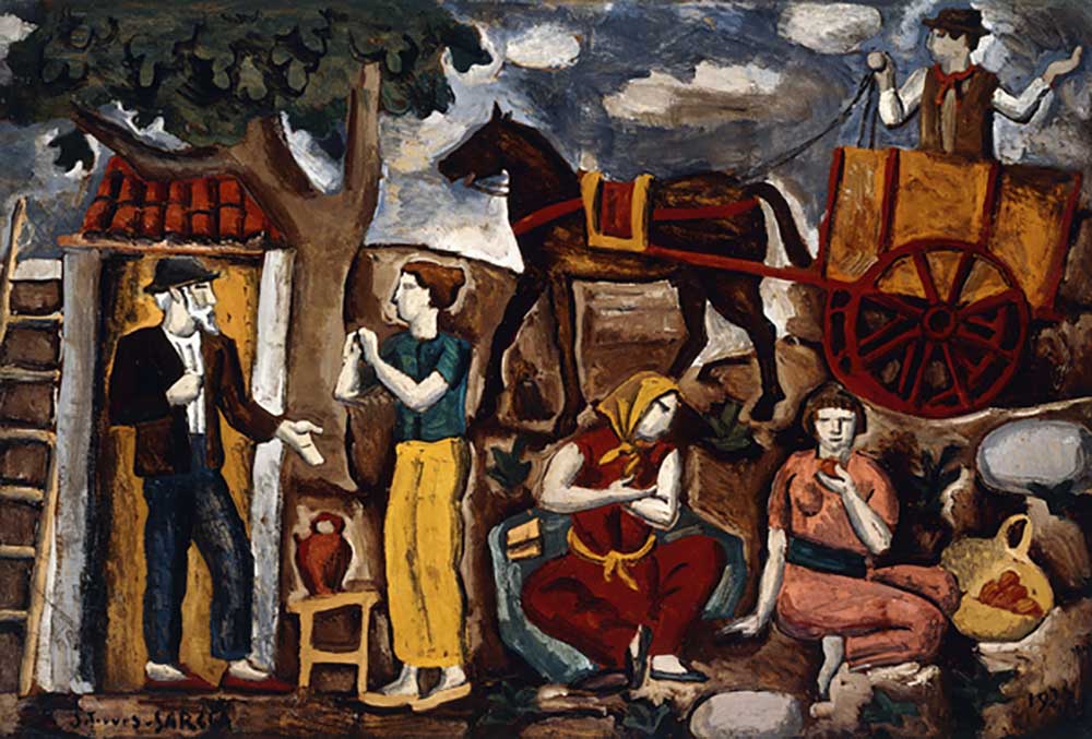 Zigeuner, 1927 von Joaquin Torres-Garcia