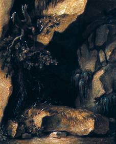 Felsenhöhle von Joh. Heinrich Wilhelm Tischbein