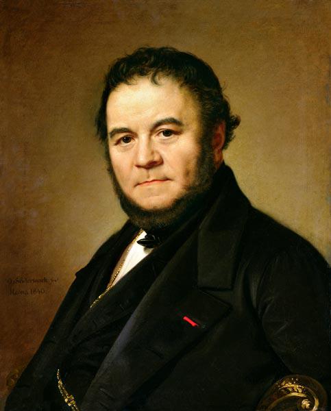 Portrait of Marie Henri Beyle 1840