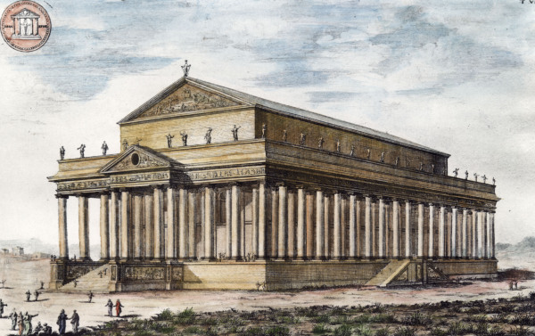 Ephesus, Artemistempel von Johann Bernhard Fischer von Erlach
