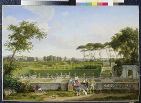 Park der Villa Pamphili 1832