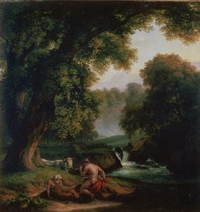 Landschaft mit Merkur, Argus und Io 1805