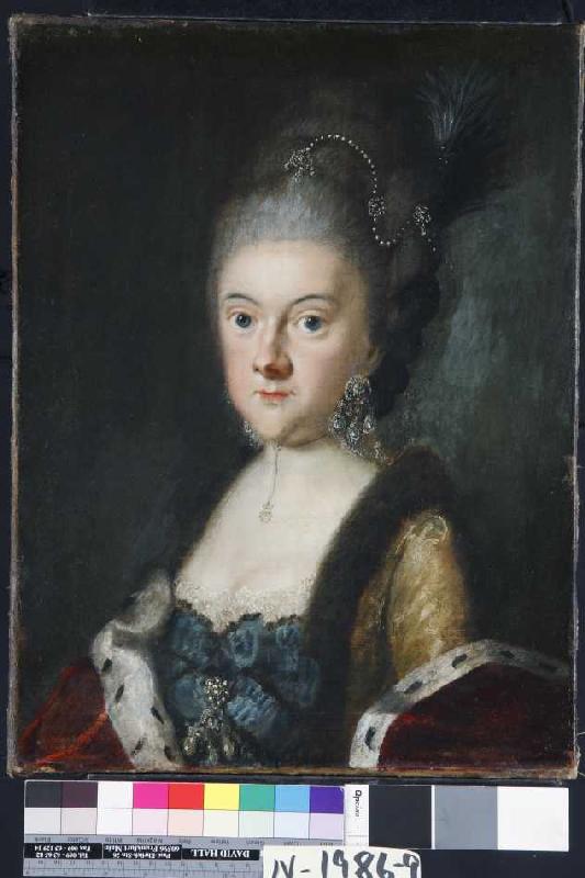 Anna Amalia Herzogin von Sachsen-Weimar-Eisenach von Johann Ernst Heinsius