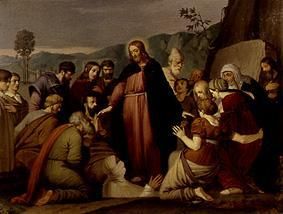 Die Auferweckung des Lazarus. von Johann Friedrich Overbeck