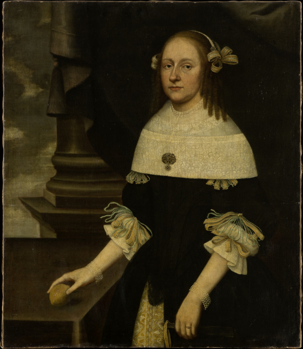 Bildnis der Maria Margareta von Holzhausen (* 1634) von Johann Friedrich Trescher
