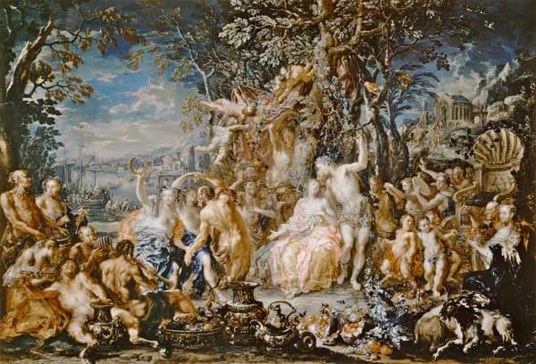 Bacchus und Ariadne von Johann Georg Platzer