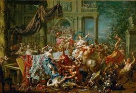 Der Kampf der Lapithen und Kentauren 1750