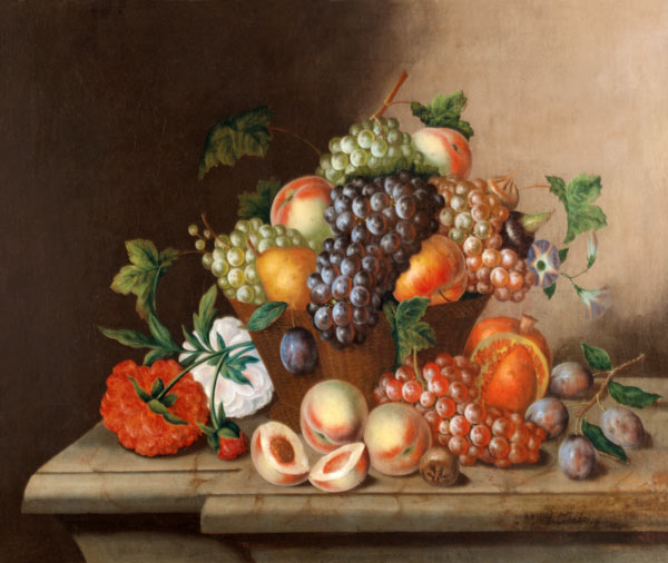 Fruchtstilleben von Johann Georg Seitz