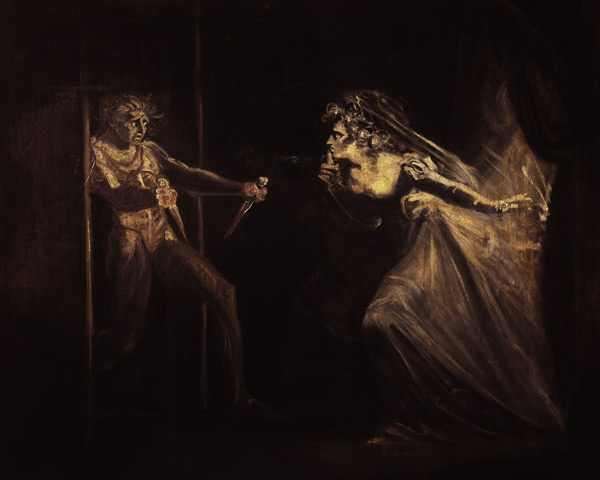 Lady Macbeth mit den Dolchen von Johann Heinrich Füssli