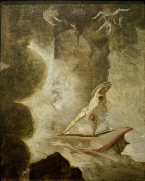 Odysseus,  Scylla,  Charbybdis von Johann Heinrich Füssli