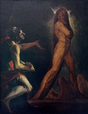 Odysseus und Schatten Ajas