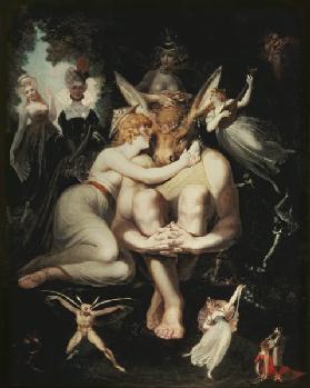 Titania Awakes, Surrounded by Attendant Fairies 1793-4