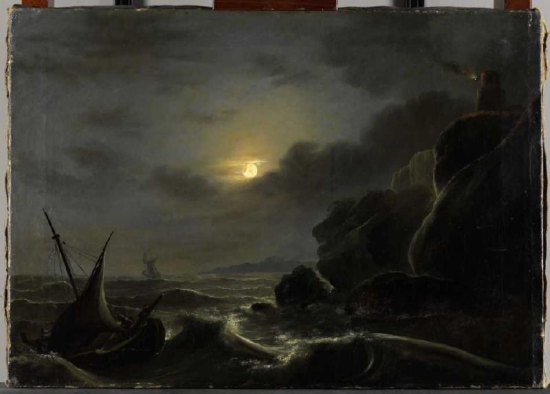 Sturm auf dem Meere von Johann Heinrich Ramberg