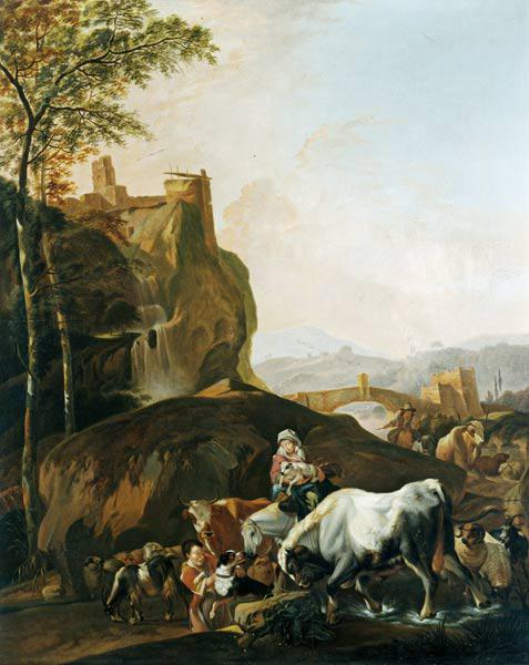 Landschaft in Morgenstimmung 1669
