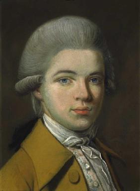 Alexander von Humboldt (Jugendbildnis). 1784. Detail 1784