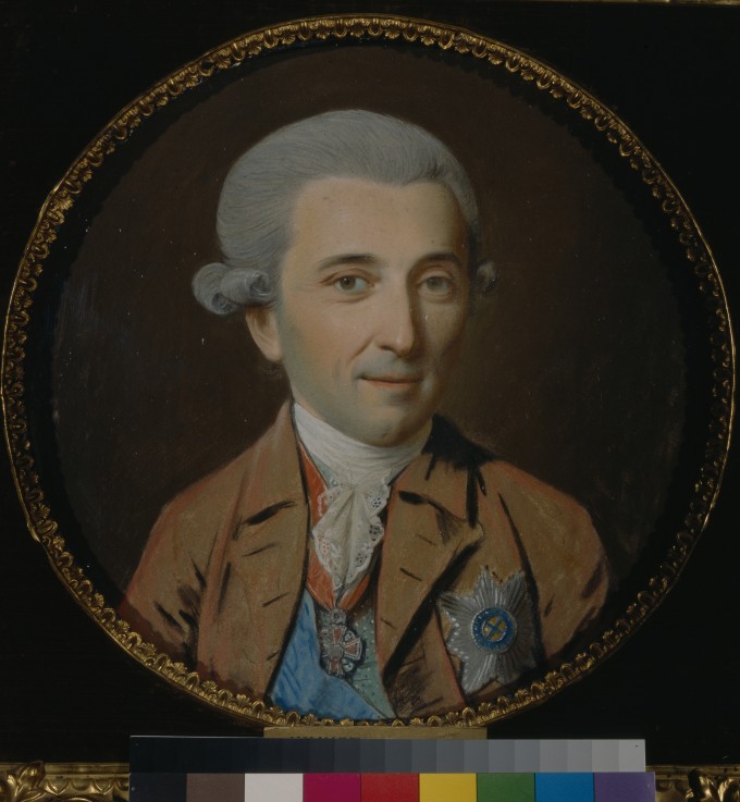 Porträt von Fürst Nikolai Iwanowitsch Saltykow (1736-1816) von Johann Heinrich Schmidt