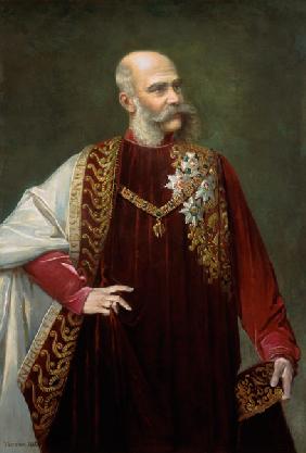 Porträt Kaiser Franz Joseph. 1880