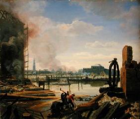 Hamburg after the Fire of 1842 1842
