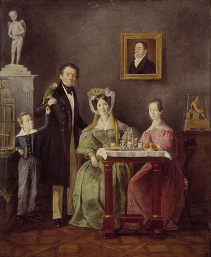 Familienbild von Johann Michael Neder