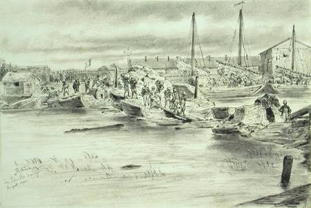 The Pei-Ho Bridge von Johann Nepomuk Schonberg