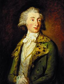 Portrait des Karol Daniel Friedrich Bach von Johann Peter von Langer