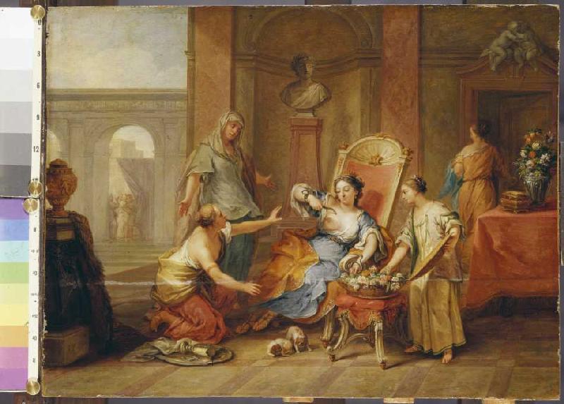 Tod der Kleopatra. von Johann Rudolf Byss