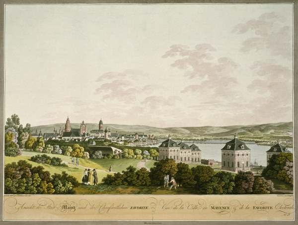Mainz, Ansicht von Johann Ziegler