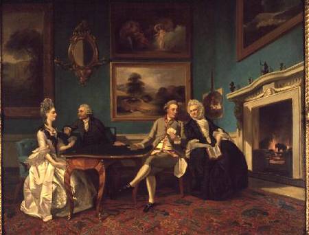 The Dutton Family von Johann Zoffany
