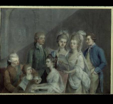 The family of Charles Schaw von Johann Zoffany