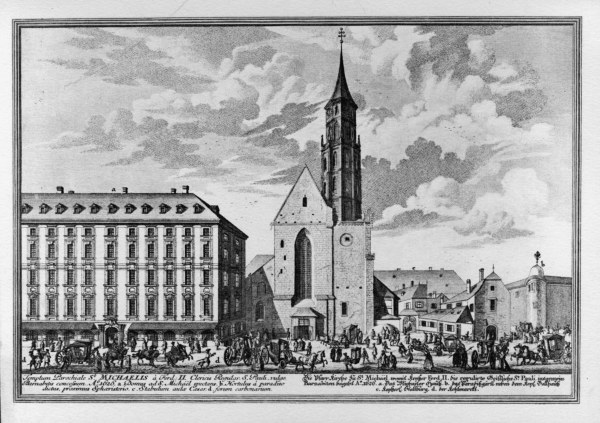 Wien, Michaelerkirche von Johann Adam Delsenbach