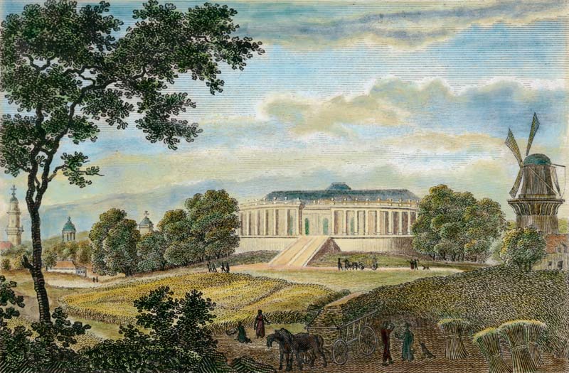 Potsdam, Schloß Sanssouci von Johann Baptist Hössel