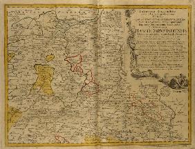 Hessen-Darmstadt, Landkarte 1754