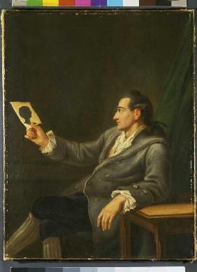 Johann Wolfgang Goethe. 1778 (Kopie nach Georg M. Kraus) 1778