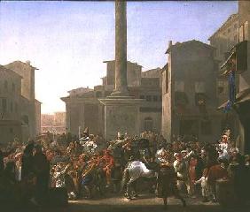 Carnival in Rome c.1650-51